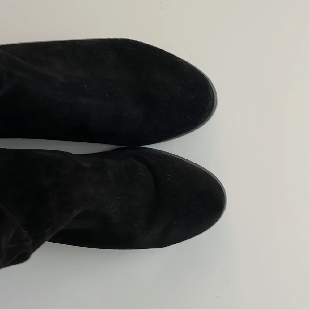 Riley Split Suede Over the Knee Boots